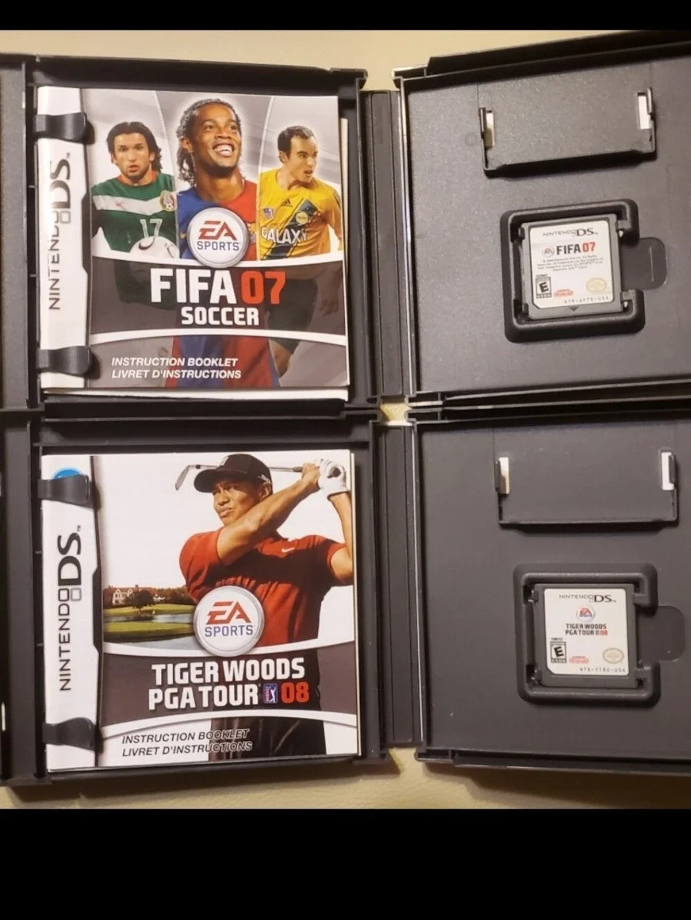 FIFA Soccer 07 DS Game FIFA 2007 Soccer Game DS Tiger Woods PGA Tour 08 Game DS